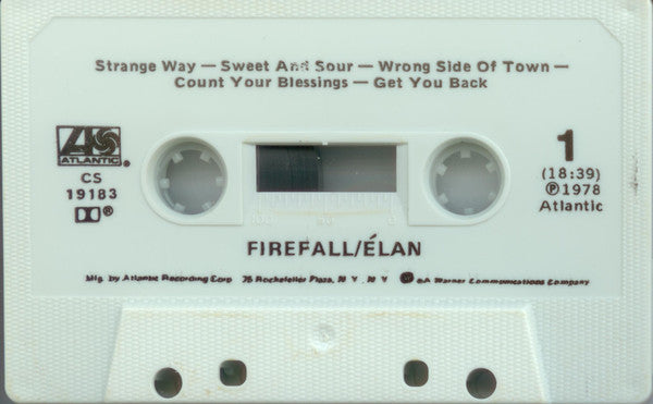 Firefall : Élan (Cass, Album, Dol)