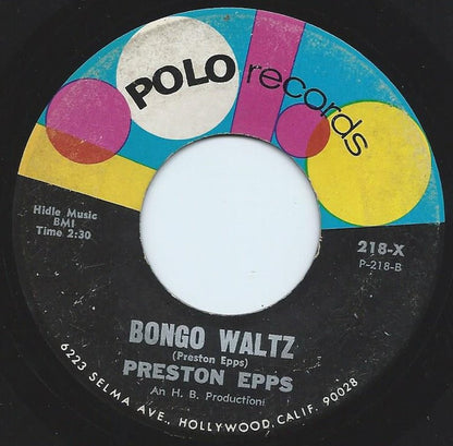 Preston Epps : Bongo Rock 1965 / Bongo Waltz  (7", Single)