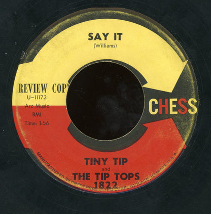 Tiny Tip And The Tip Tops : Matrimony (7", Promo)
