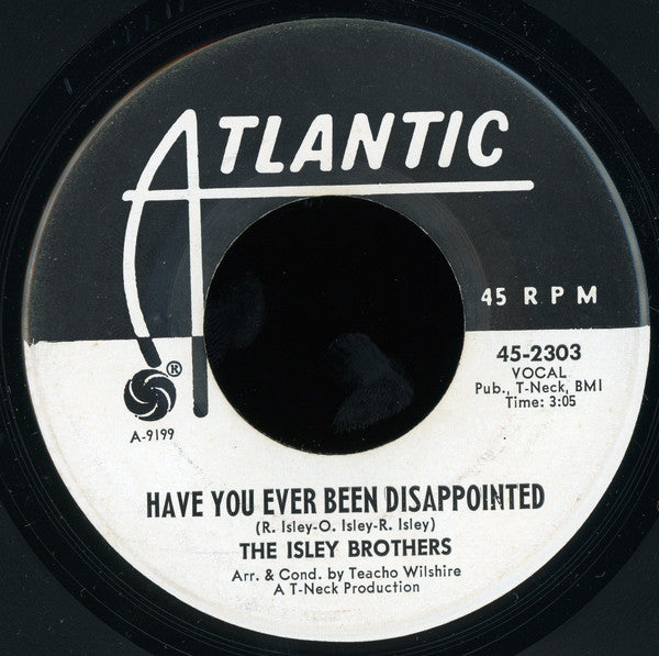 The Isley Brothers : Move Over And Let Me Dance (7", Promo)