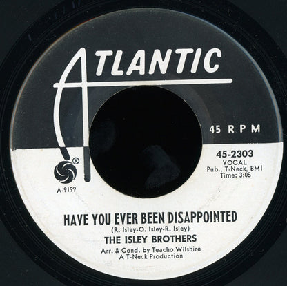 The Isley Brothers : Move Over And Let Me Dance (7", Promo)