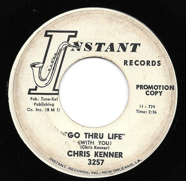 Chris Kenner : Come Back And See (7", Promo)