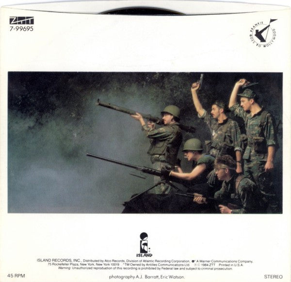 Frankie Goes To Hollywood : Two Tribes (7", Single, Spe)