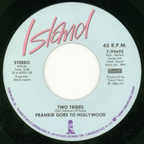 Frankie Goes To Hollywood : Two Tribes (7", Single, Spe)