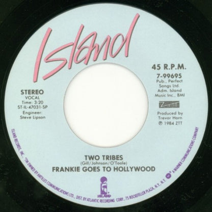 Frankie Goes To Hollywood : Two Tribes (7", Single, Spe)