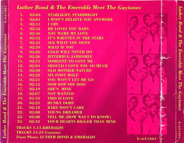 Luther Bond And The Emeralds Meet The Guytones : Luther Bond And The Emeralds Meet The Guytones (CD, Comp)