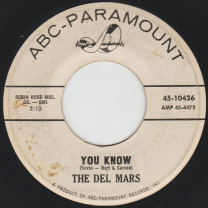 The Del-Mars : That's My Desire / You Know (7", Promo)