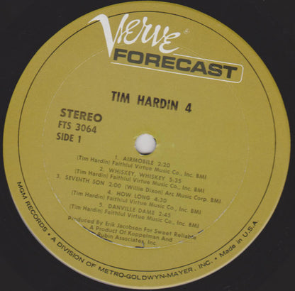 Tim Hardin : Tim Hardin 4 (LP)