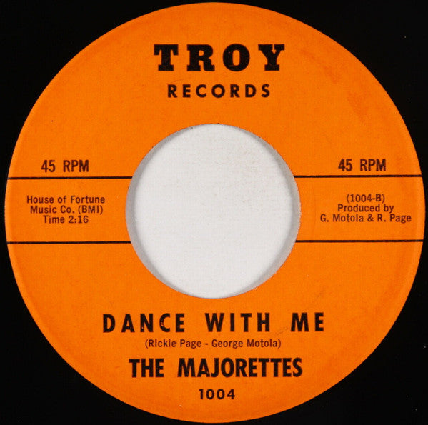 The Majorettes And The Little Colonel : Let's Do The Kangaroo (7")
