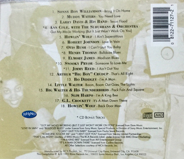 Various : Blues Masters, Volume 6: Blues Originals (CD, Comp, RM)