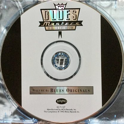 Various : Blues Masters, Volume 6: Blues Originals (CD, Comp, RM)