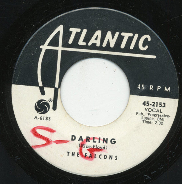 The Falcons : Lah-Tee-Lah-Tah (7", Single)