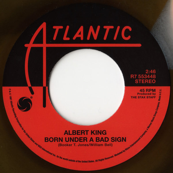 Albert King / The Paul Butterfield Blues Band : Born Under A Bad Sign (7", RSD, Ltd, Gre)