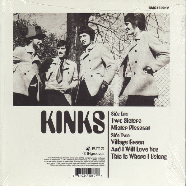 The Kinks : Mister Pleasant (7", EP, RSD, Ltd, RE, RM)