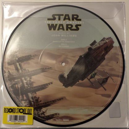 John Williams (4) : Star Wars: The Force Awakens (March Of The Resistance / Rey's Theme) (10", RSD, Pic)