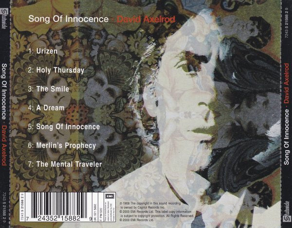 David Axelrod : Song Of Innocence (CD, Album, RE)
