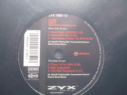 Clock : Whoomph! (There It Is) (12", Maxi)