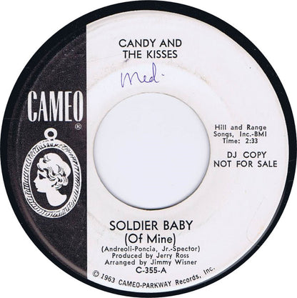 Candy And The Kisses : Soldier Baby (Of Mine) (7", S/Sided, Promo)