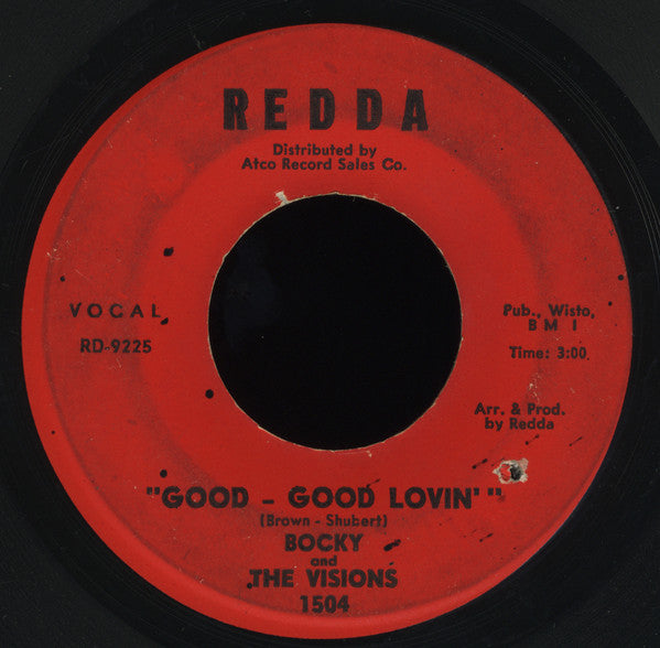 Bocky & The Visions : I Go Crazy (7", Single)