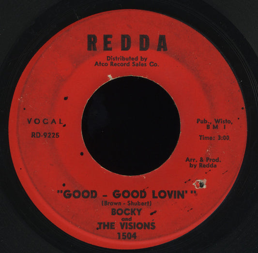 Bocky & The Visions : I Go Crazy (7", Single)