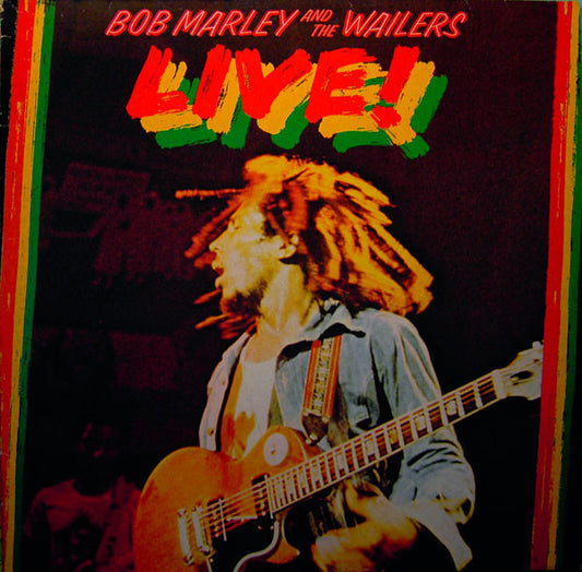 Bob Marley & The Wailers : Live! (LP, Album, Pit)