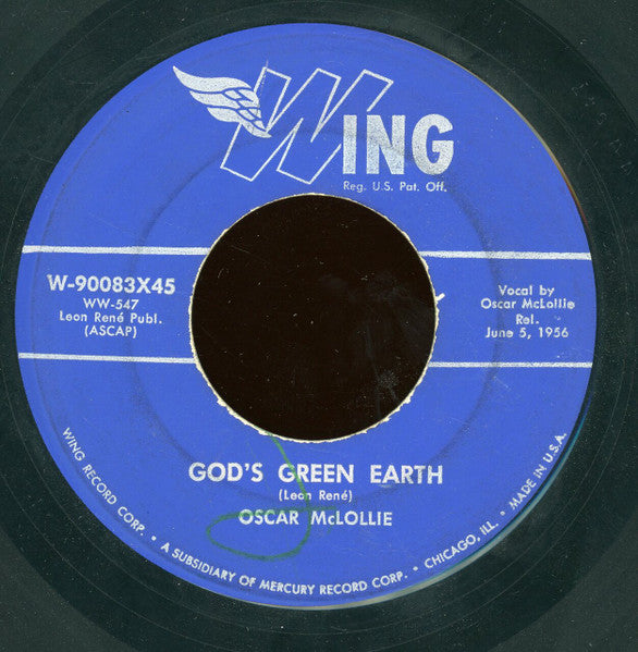 Oscar McLollie : God's Green Earth (7", Single)