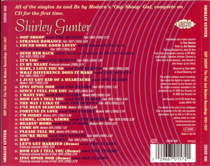 Shirley Gunter : Oop Shoop (The Flair And Modern Recordings 1953-1957) (CD, Comp, RM)