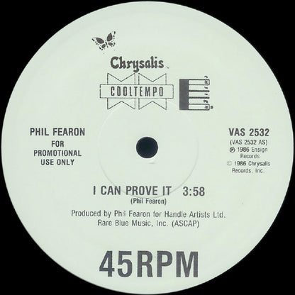 Phil Fearon : I Can Prove It (12", Promo)