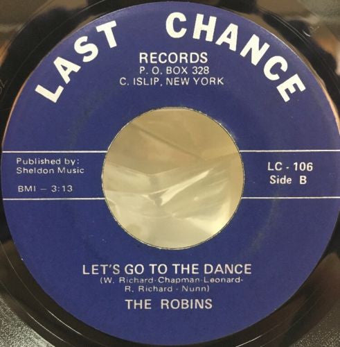 The Robins : How Would You Know /  Let's Go To The Dance (7", RE)