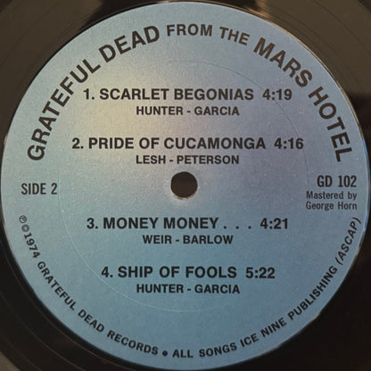 The Grateful Dead : From The Mars Hotel (LP, Album, San)