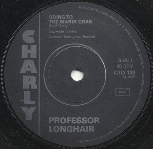 Professor Longhair / Eddie Daniels (2) : Going To The Mardi Gras / Going To The Mardi Gras / I Wanna Know (7", Mono, RE)