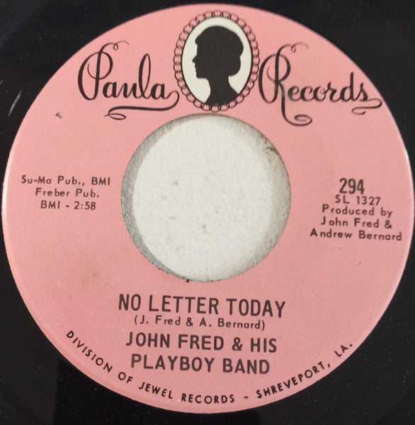 John Fred & His Playboy Band : Hey, Hey, Bunny (7", Single)
