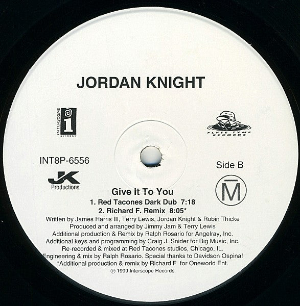 Jordan Knight : Give It To You (12")