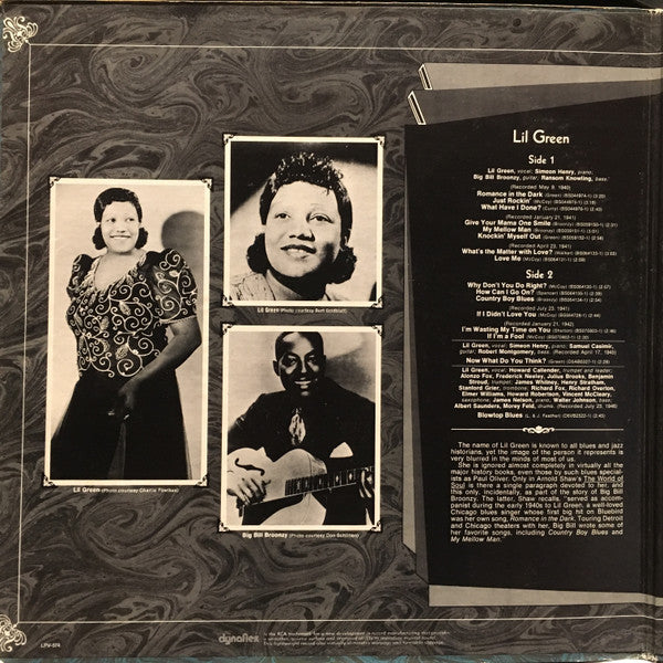 Lil Green : Romance In The Dark (LP, Comp, RM, Ind)