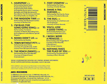 Various : Hairspray (Original Motion Picture Soundtrack) (CD)