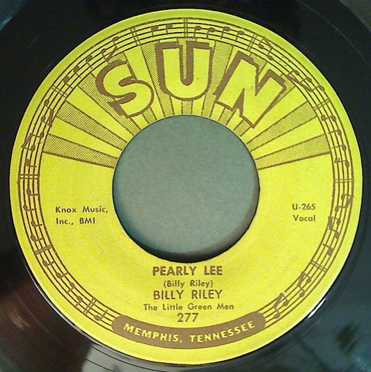 Billy Lee Riley And The Little Green Men : Red Hot / Pearly Lee (7", Single)