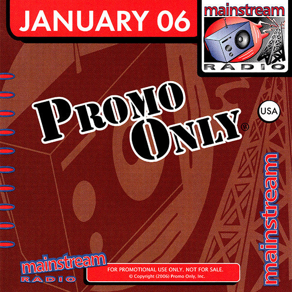 Various : Promo Only Mainstream Radio: January 06 (CD, Comp, Promo)