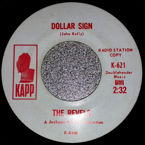 The Re-Vels : Downtown / Dollar Sign (7", Single, Promo)