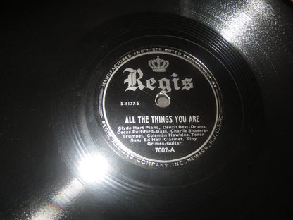 Oscar Pettiford, Charlie Shavers : All The Things You Are / Riding On 52nd Street (Shellac, 10")
