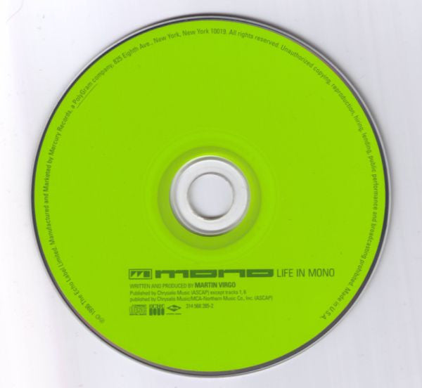 Mono : Life In Mono (CD, Maxi)