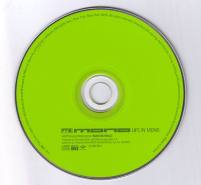 Mono : Life In Mono (CD, Maxi)