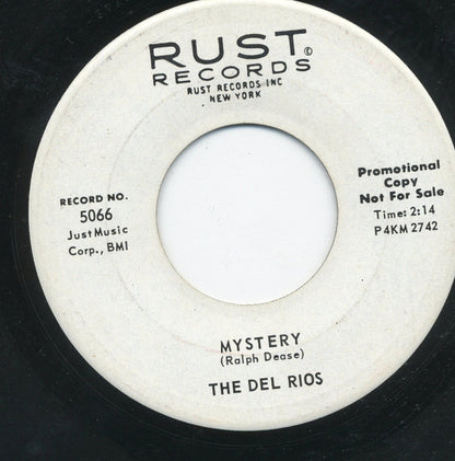 The Del Rios (3) : Valerie / Mystery (7", Promo)