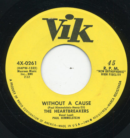 The Heartbreakers (6) : One, Two, I Love You (7", Single, Unofficial)