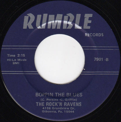 The Rock'N Ravens : Rock This Joint / Boppin The Blues (7")