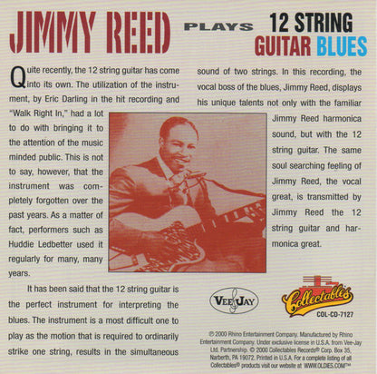 Jimmy Reed : Plays 12 String Guitar Blues (CD, Album)
