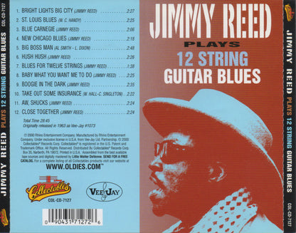 Jimmy Reed : Plays 12 String Guitar Blues (CD, Album)