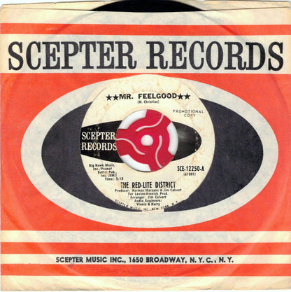 The Red-Lite District : Mr. Feelgood / I Gotta Know (7", Single, Promo, Styrene)