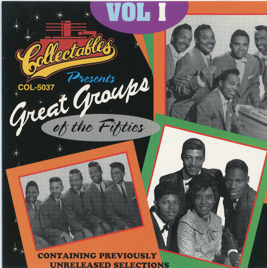 Various : Great Groups Of The Fifties Volume 1 (CD, Comp)