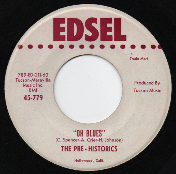 The Pre-Historics : Alley Oop-Cha-Cha-Cha / Oh Blues (7", Single)