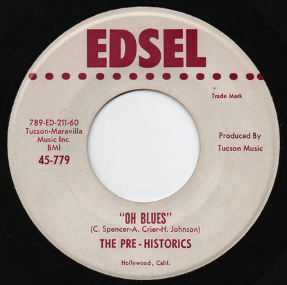 The Pre-Historics : Alley Oop-Cha-Cha-Cha / Oh Blues (7", Single)
